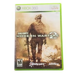 CALL OF DUTY MODERN WARFARE 2 XBox 360 (2009) CIB Complete With Manual Untested